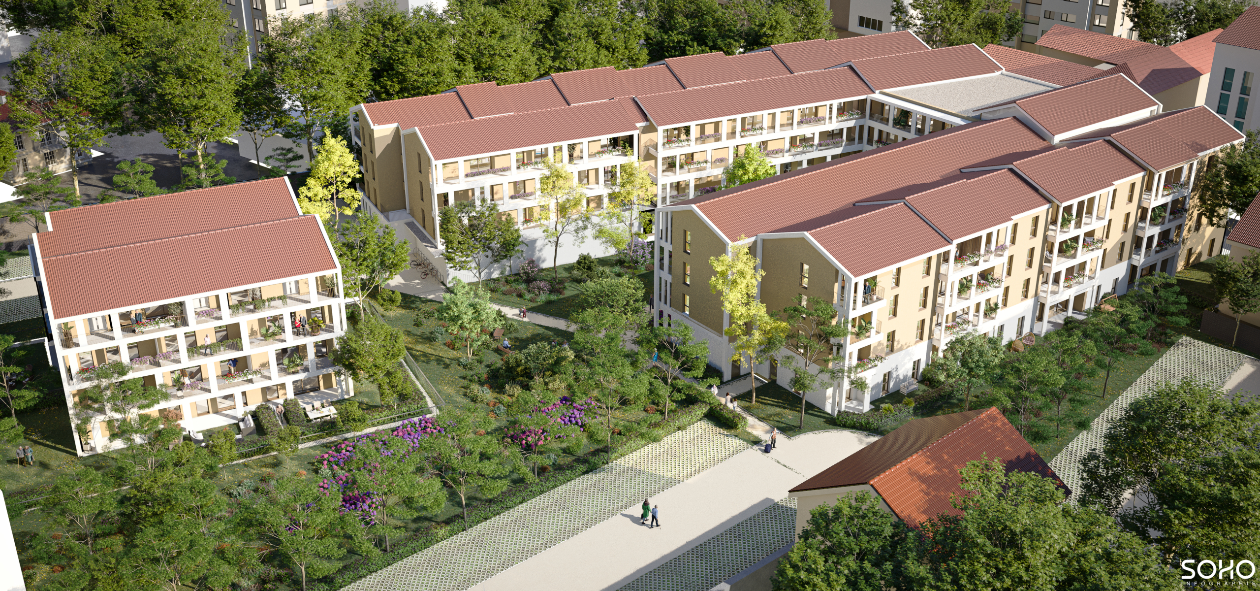 LES BALCONS DE LA PYRAMIDE, VIENNE