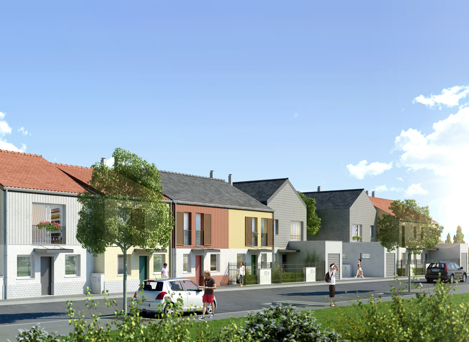 CÔTÉ JARDIN, CÔTÉ TERRASSE – MAISONS, VILLECRESNES